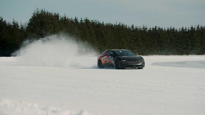 Lucid's first electric car Air extreme cold test exposure cruising range will exceed 640 kilometers.
