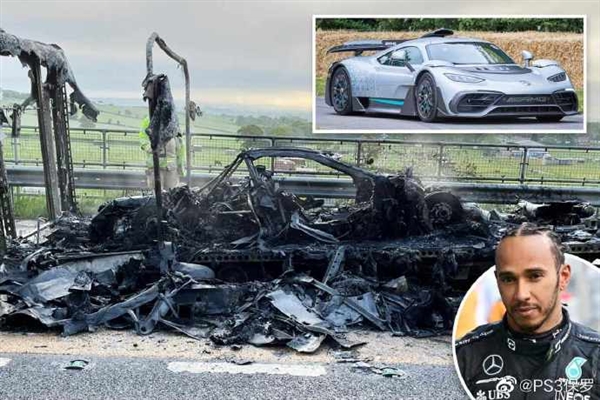 19 million is gone! A Mercedes AMG ONE was burnt to coke in transit: the reason is unknown.